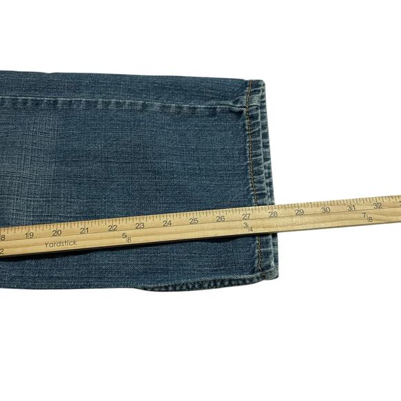 Levis 559 Mens Jeans Size 38 Relaxed Straight Leg Medium Wash Denim Blue Jeans - Picture 10 of 11